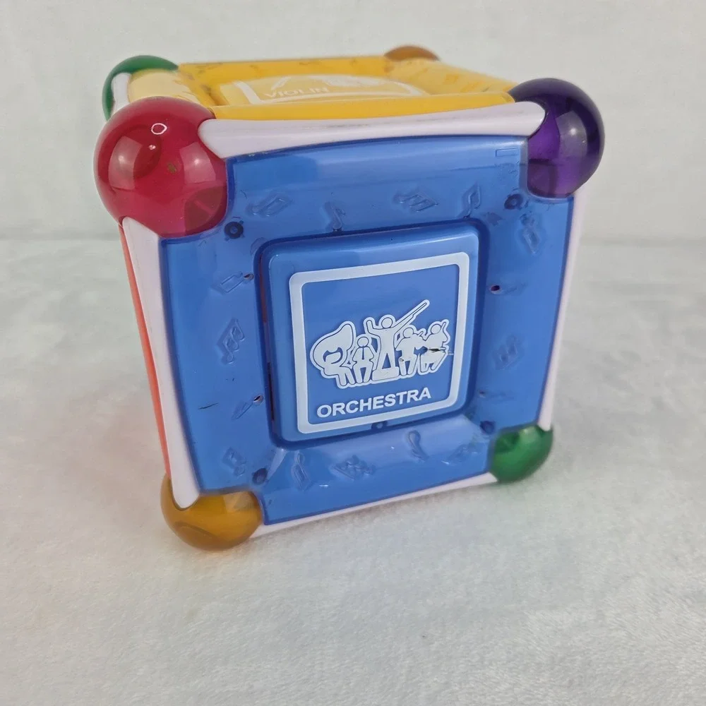 Munchkin Mozart Magic Cube Musical Toy Baby Learning Classical Music Tested READ